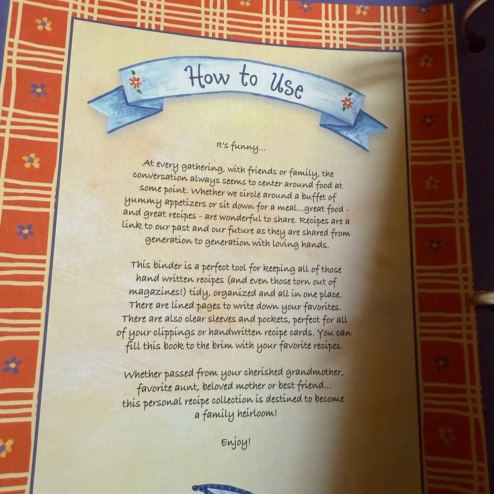 Recipes to Treasure - a Colorful Recipe Book Keepsake by Lori Siebert - Picture 8 of 9